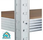 Galvanizovana metalna polica dimenzija 180x100x45cm - Slika 4