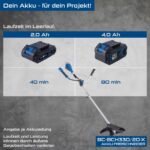 Aku trimer za travu 20 V 4 Ah Brushless BC-BCH330/20-X Scheppach - Slika 10