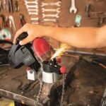 Oštrač lanca 220 W KS1200 Scheppach - Slika 5