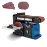 Stona tračna brusilica 150 mm 370 W BTS900 Scheppach