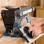 Stona tračna brusilica 150 mm 370 W BTS900 Scheppach - Slika 12