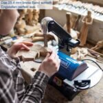 Tračna i tanjirasta brusilica 125 mm 250 W BTS700 Scheppach - Slika 4