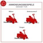 Traktor kosačica 61 cm 6 KS MR230-61 Scheppach - Slika 11