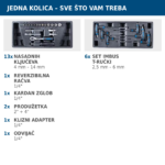 Scheppach TW1100 radionička kolica - set alata od 70 delova - Slika 5