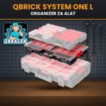 Qbrick System ONE L organizer sa 10 posudica